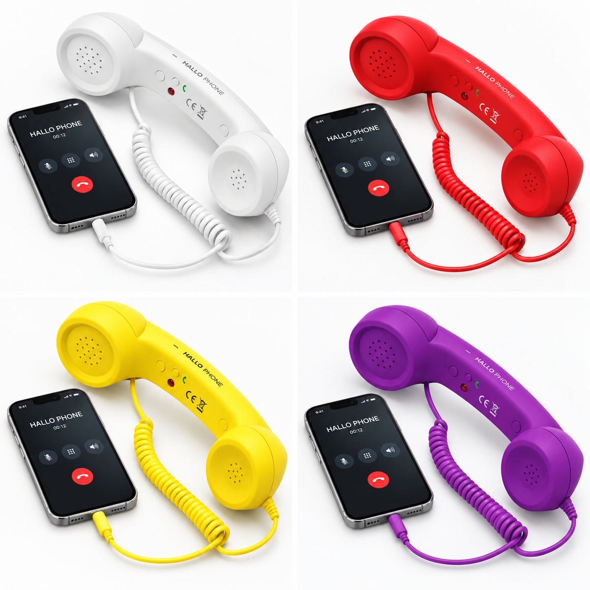 HALLOPHONE™ Retro Handset
