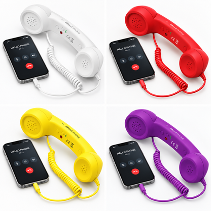HALLOPHONE™ Retro Handset